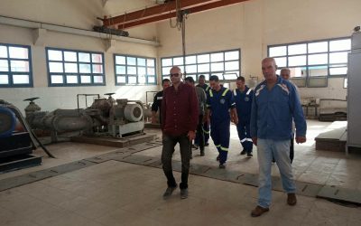 رئيس مياه البحيرة في جولة ميدانية بكفر الدوار يوم الجمعة.. جودة المياه وصيانة المحطات أولوية قصوى